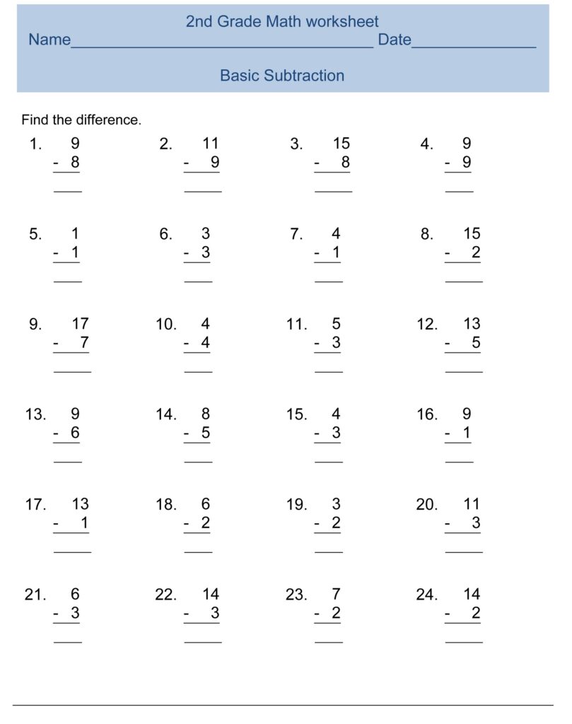 Math Paper Printable