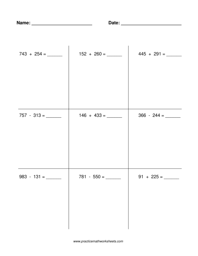 Math Problem Worksheets For 2nd Graders - grade 2