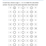 Math Puzzle Worksheets For Grade 2