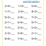 Math Questions For Test And Worksheets