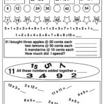 Math Sheets For 2 Grade