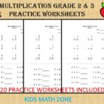 Math Sheets For Grade 2 And 3