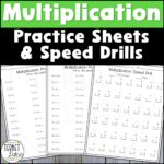 Math Speed Drills Worksheets 2nd Grade