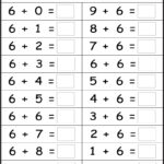 Math Work Sheets To Print For Free