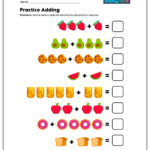 Math Worksheet For First Graders