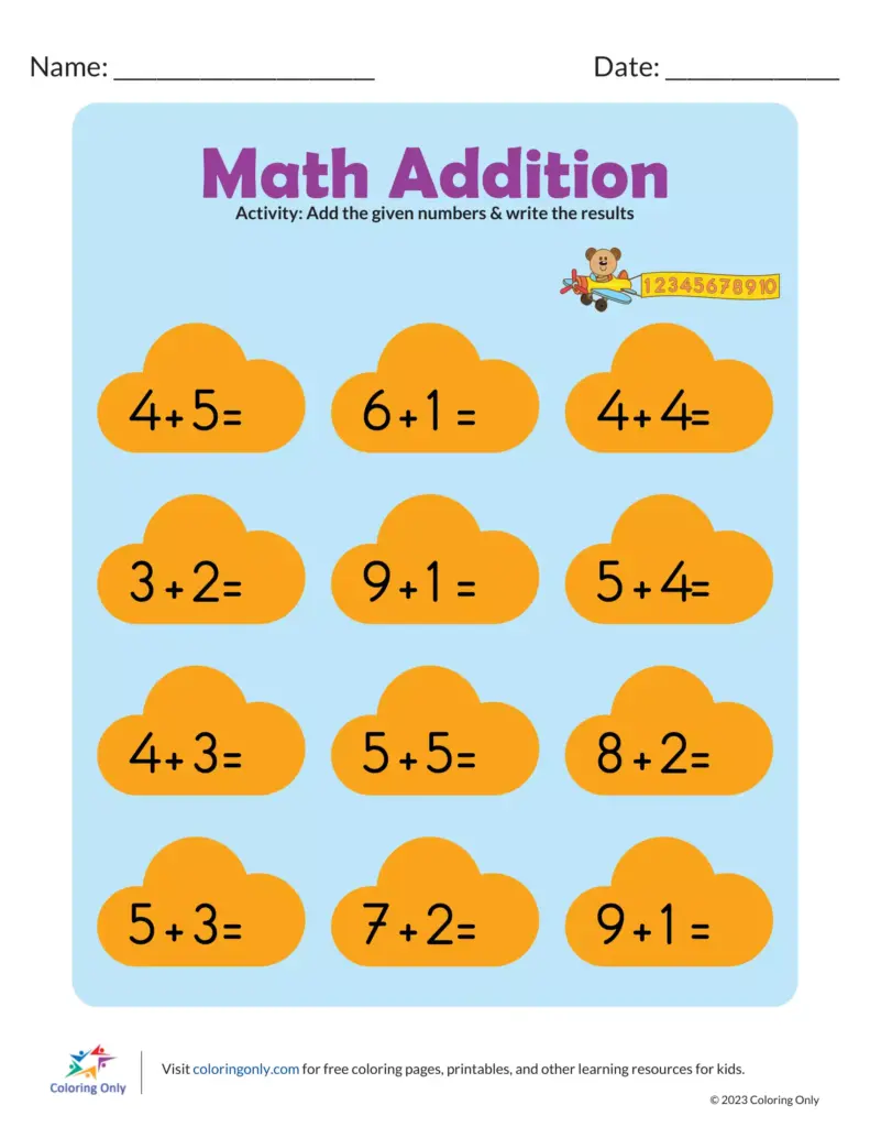 Math Worksheet Pdf Math Worksheet Pdf