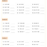 Math Worksheets And Answers For Free