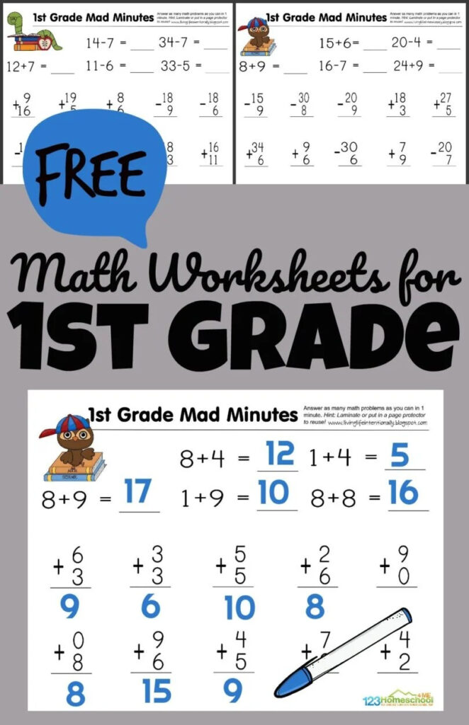 Math Worksheets By Grade Level – Free Printable Math Worksheets 1st Grade – 1st Grade Math Worksheets Math Worksheets By Grade Level - Free Printable Math Worksheets 1st Grade - 1st Grade Math Worksheets