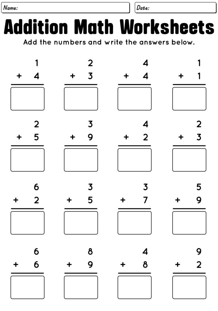 Math Worksheets For 1st And 2nd Graders - post math worksheets 1st graders 695869