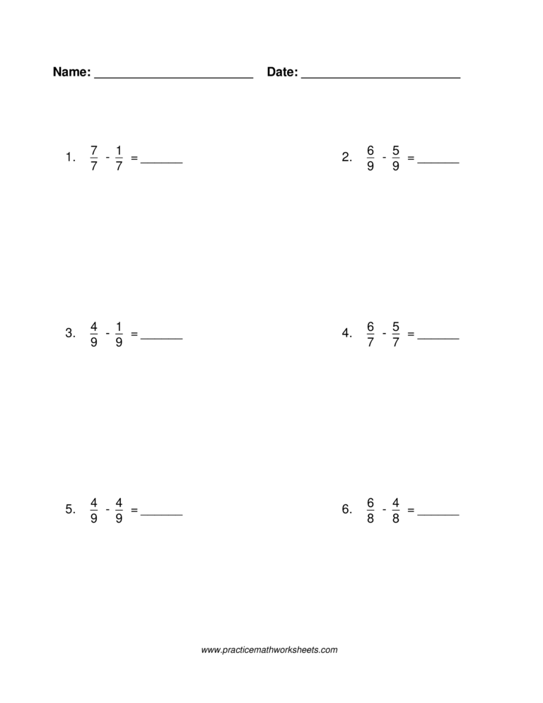 Math Worksheets For 4th And 5th Graders - grade 4