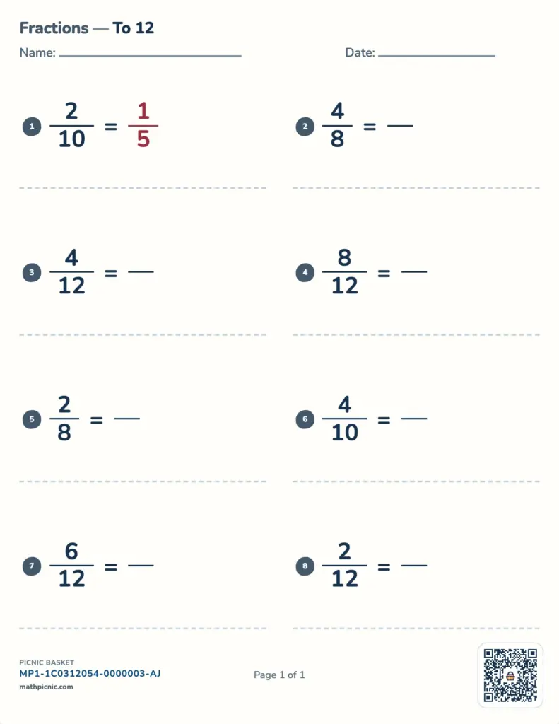 Math Worksheets For 5th Graders