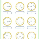 Math Worksheets For Grade 2 Clock - Telling Time 2nd Graders Worksheets Telling Time 2nd Grade The