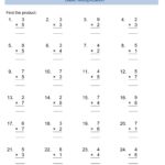 Math Worksheets For Grade 3 To Print