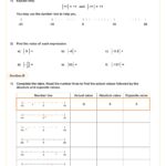 Math Worksheets For Middle School