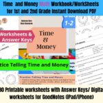 Math Worksheets Time And Money