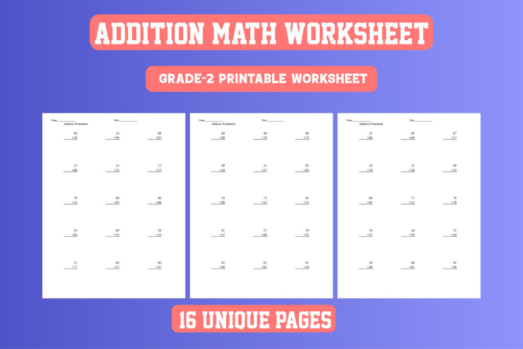 Math Worksheets To Print For 2nd Graders – math worksheet addition grade 2 kdp Math Worksheets To Print For 2nd Graders - math worksheet addition grade 2 kdp