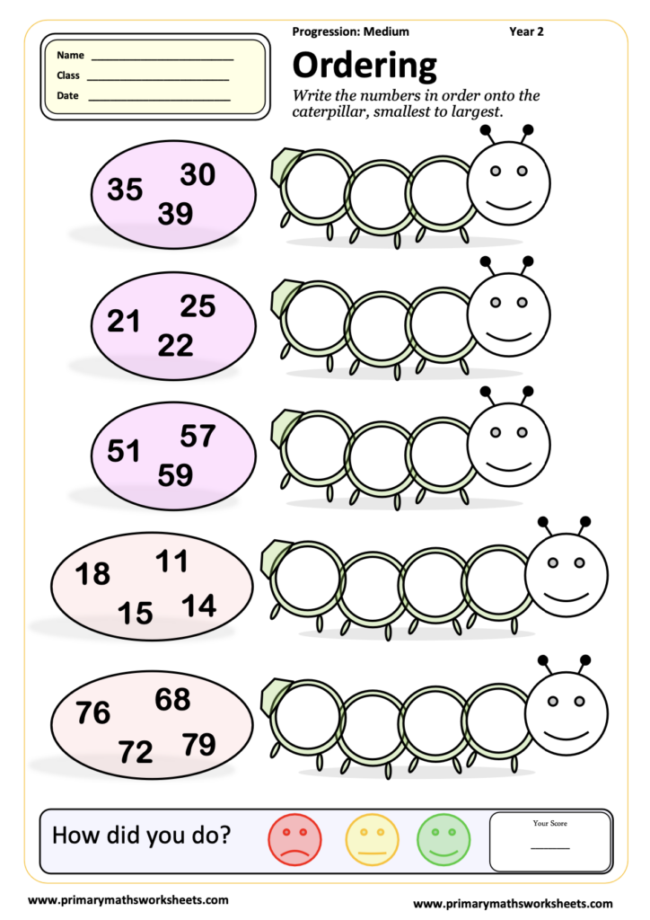 Mathematics For Primary Schools Worksheets - Number Worksheets and Printables for Primary School - SparkleBox ...