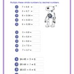 Mathematics Worksheet For Grade 4