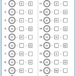 Maths Activity Sheets For Class 2