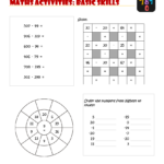 Maths Basic Skills Worksheets Ks2