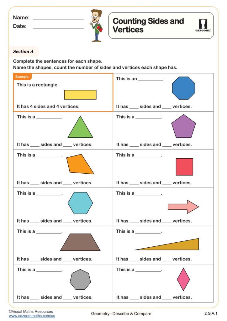 Maths for 2nd Class Worksheets