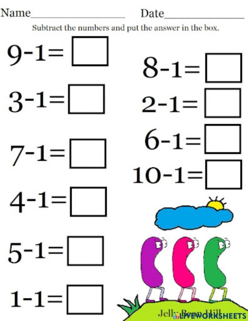 Maths for kids worksheet - Worksheets Library