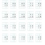 Maths Multiplication Worksheet For Class 4