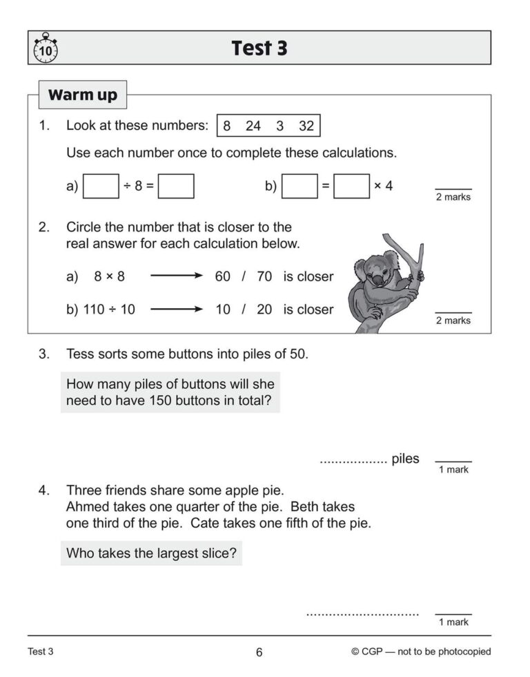 Printable Year 4 Maths Problem Solving Ks2 Worksheets with various problem-solving tasks