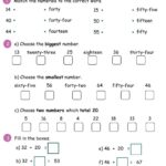 Maths Revision Worksheet For Class 2