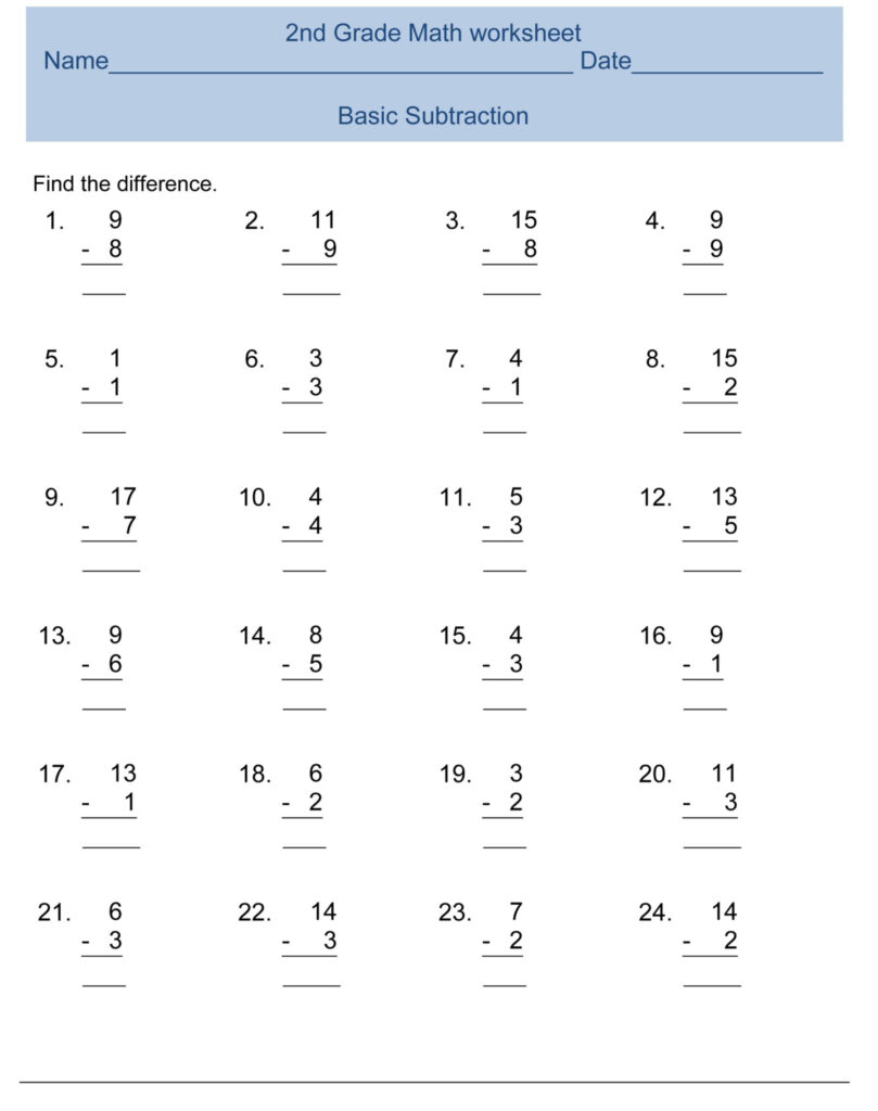 Maths Whiteboard Worksheets 2nd Grade - 2nd Grade Math Worksheets