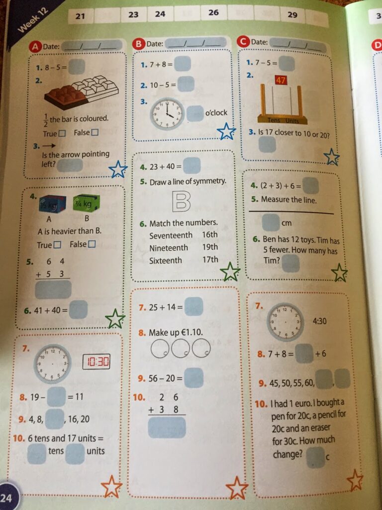Maths Worksheets For 2nd Class Ireland - 2Nd Class Maths Worksheets Ireland at Savannah Ross Blog