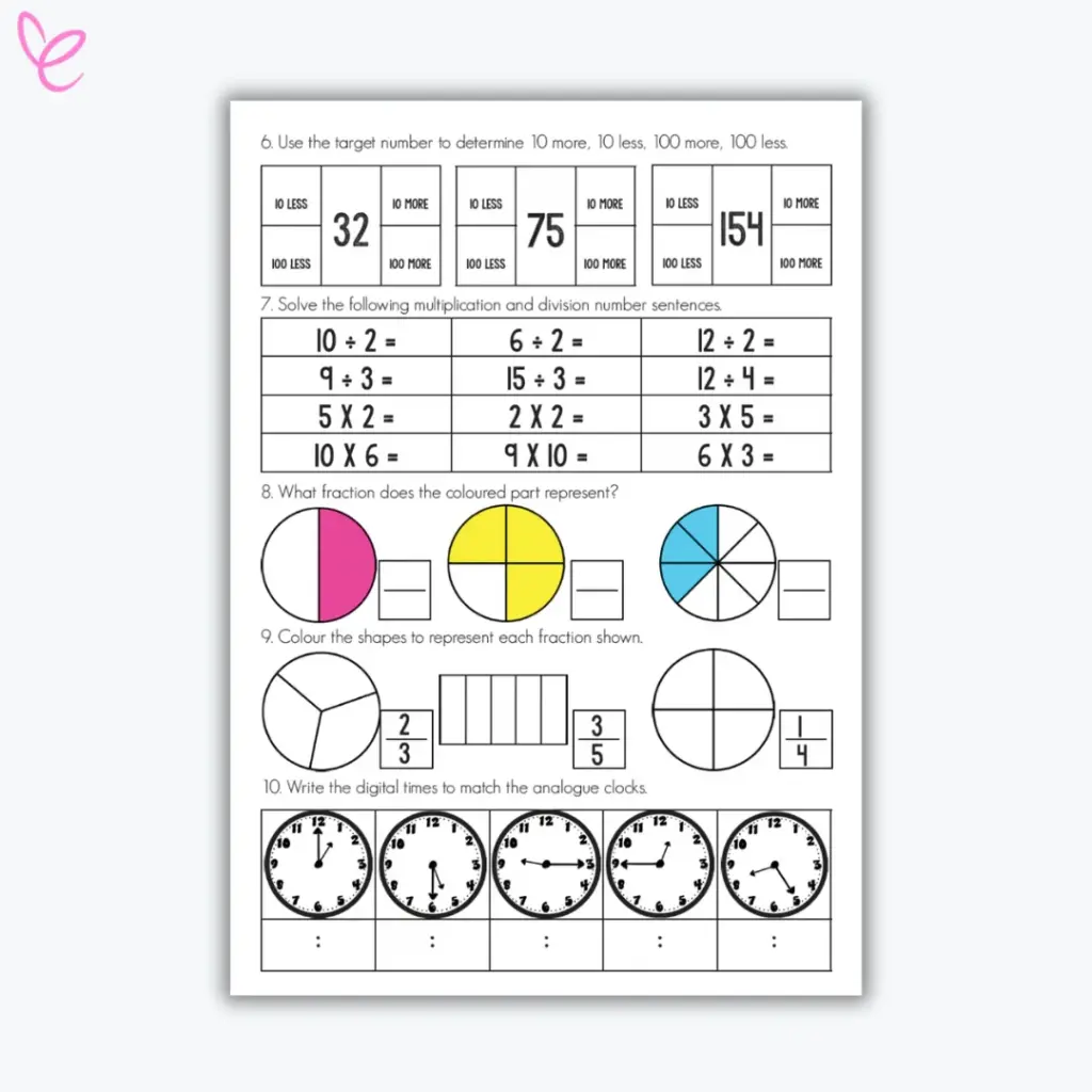 Maths Worksheets Nz Year 2 - Maths Curriculum Nz Year 2 Worksheets Printable - Math Worksheets Printable