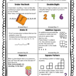 Mind Working Math Problems Worksheets
