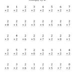 Multiplication 0 1 2 Worksheets