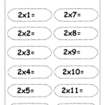 Multiplication 2’s And 3’s Worksheets