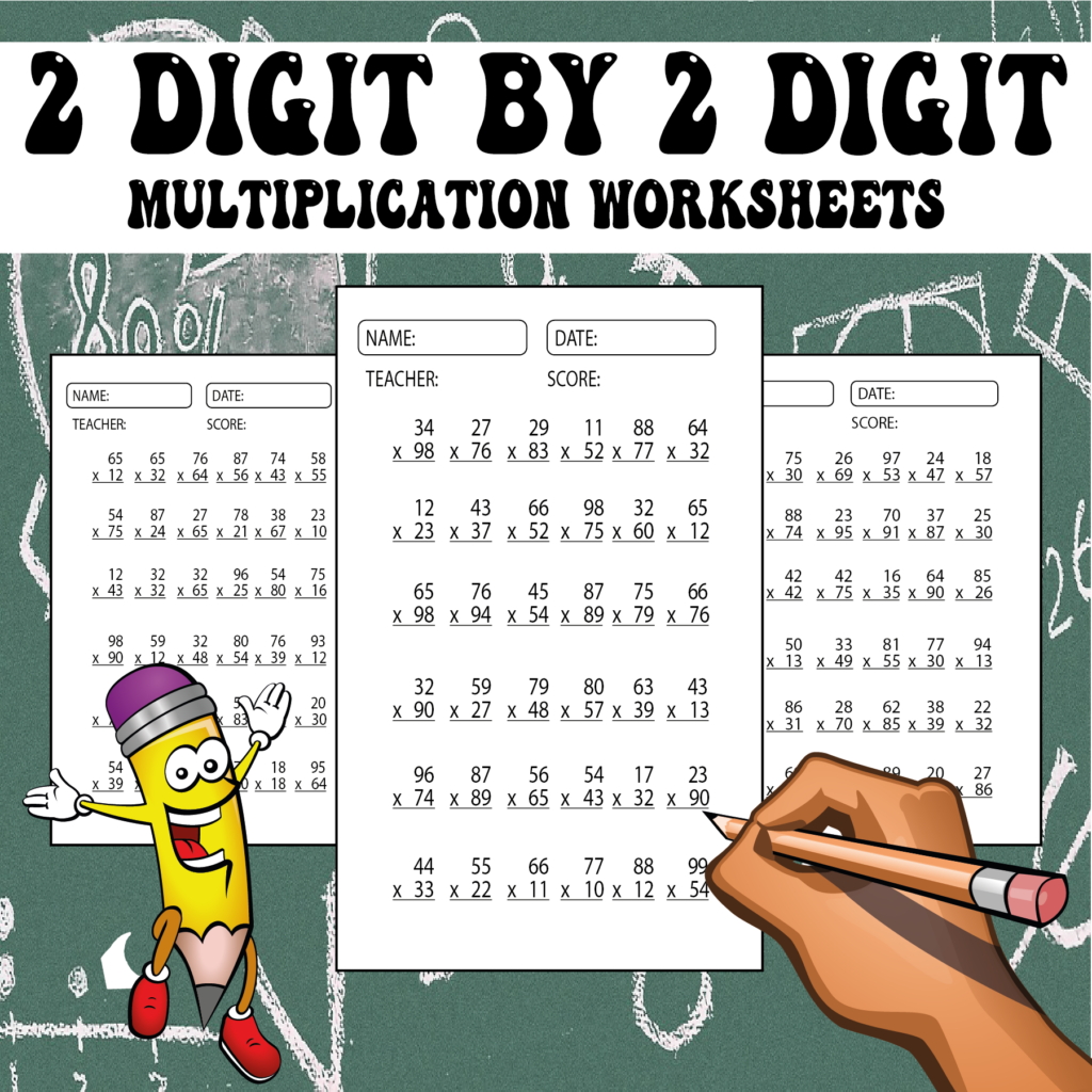 Multiplication By 2s Worksheet 2 Digit Multiplication | Interactive Multiplication By 2s Worksheet 2 Digit Multiplication | Interactive