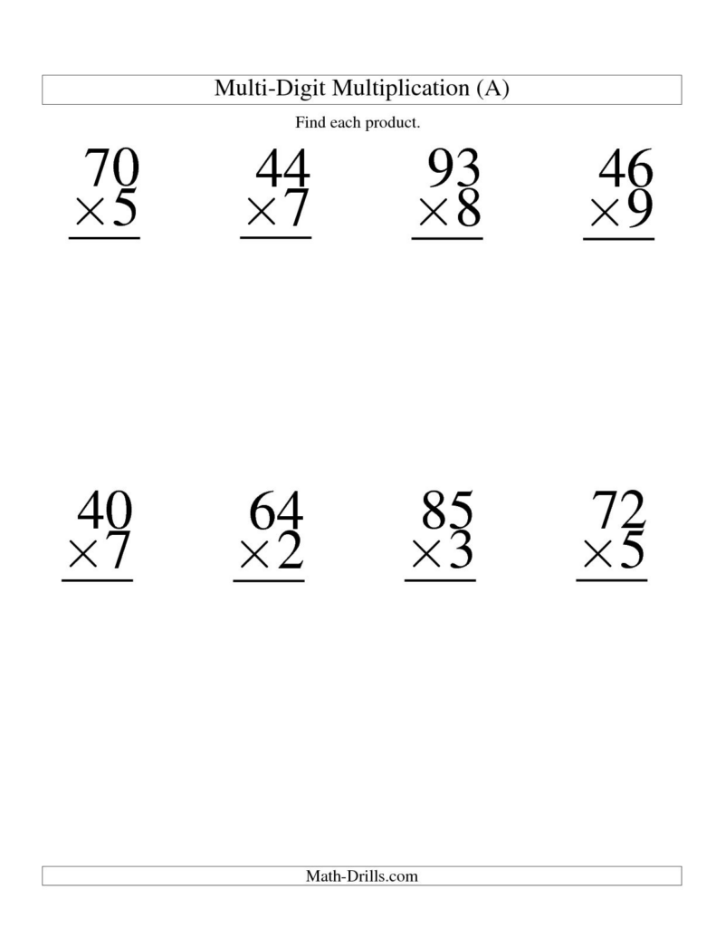 Multiplication Double Digit Worksheet | Multiplication Worksheets Multiplication Double Digit Worksheet | Multiplication Worksheets