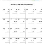 Multiplication For Class 2 Worksheet
