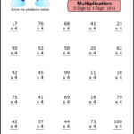 Multiplication Worksheets For 2nd Graders Printable