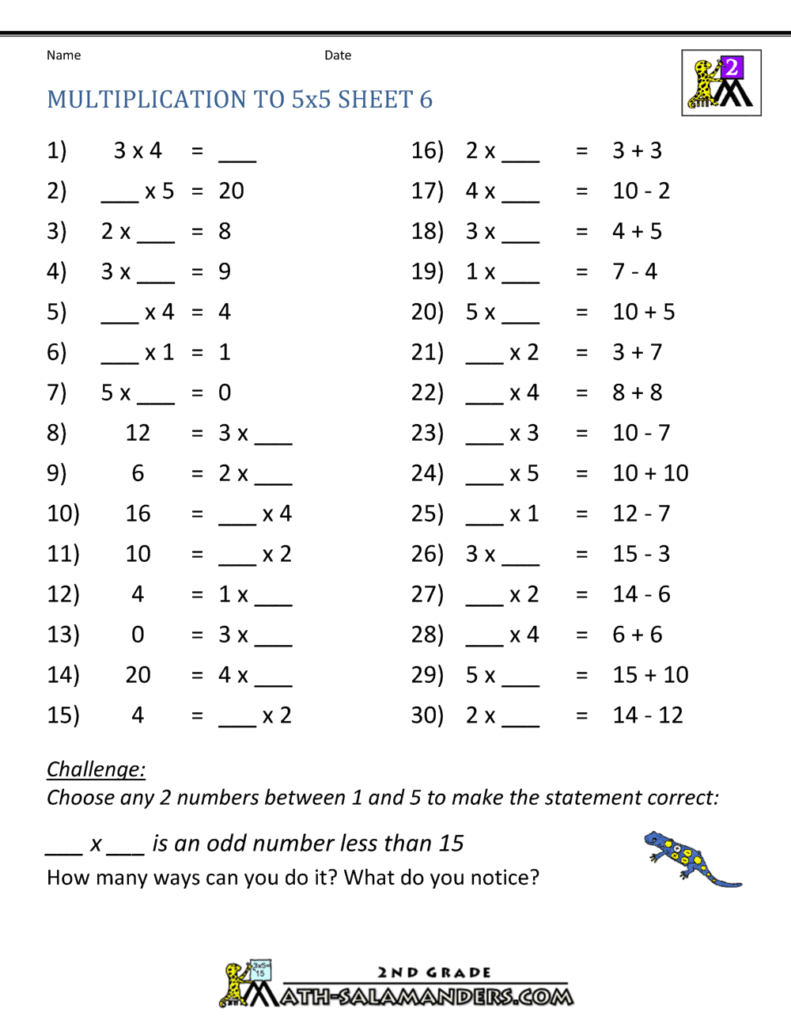 Multiplication Worksheets Free Printable Multiplication Worksheets Free Printable