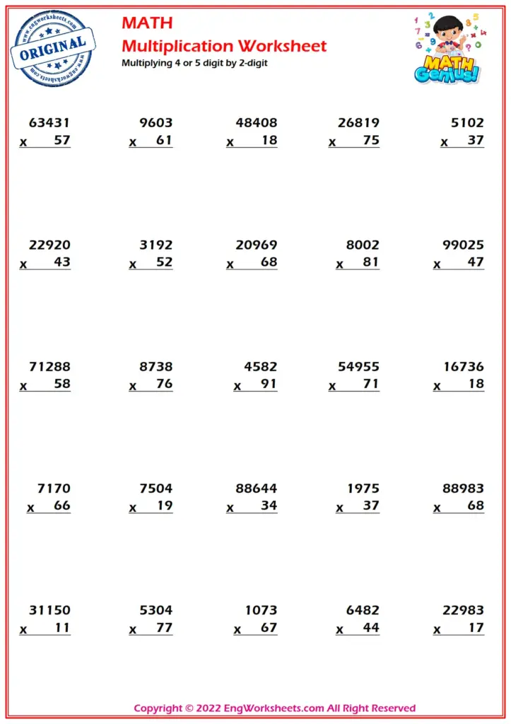 Multiplication Worksheets Grade 4 Pdf Grade 4 Multiplication Multiplication Worksheets Grade 4 Pdf Grade 4 Multiplication