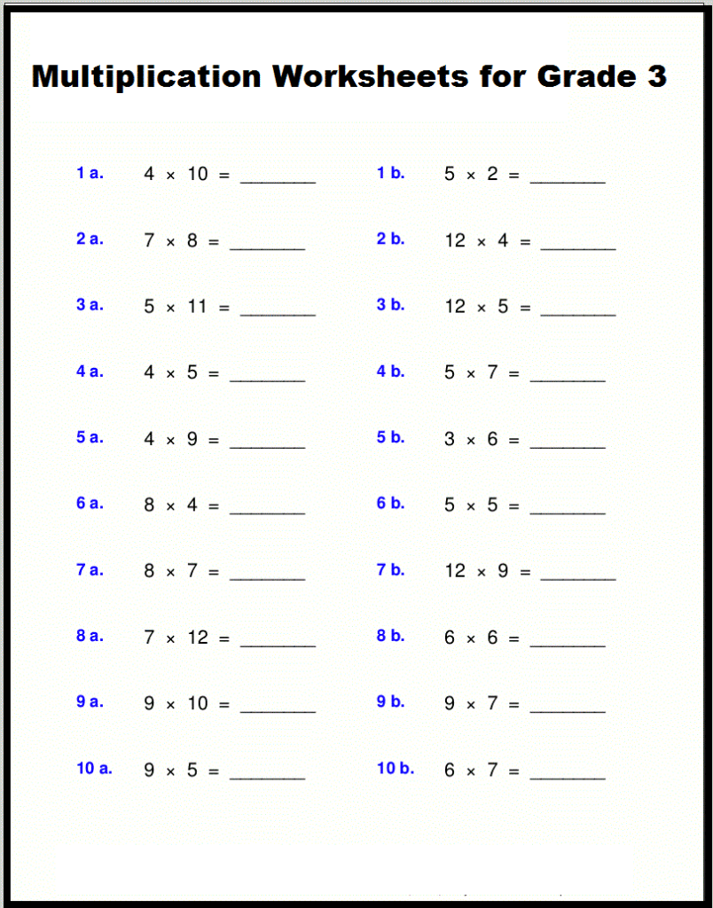 Multiply Worksheet For Class 3 – grade 3 multiplication worksheets free printable k5 learning … Multiply Worksheet For Class 3 - grade 3 multiplication worksheets free printable k5 learning ...