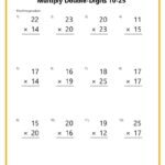 Multiplying 2 Digit Factors Worksheet