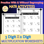 Multiplying 3 Digit By 2 Digit Worksheet
