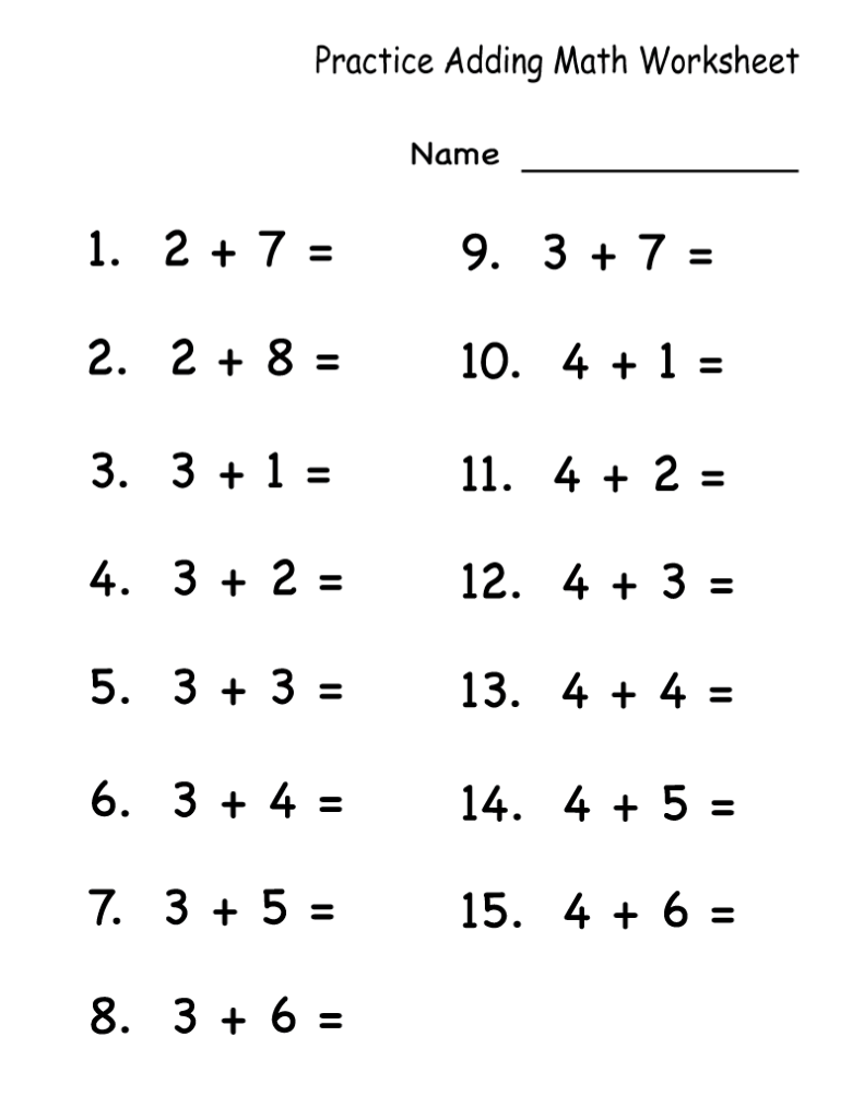 Practions Work Sheets For Math - Evaluative Math Practice Worksheets | Activity Shelter