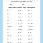 Primary Maths Worksheets Free Printable