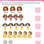 Princess Math Worksheets 2nd Grade