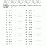 Print Out Pages For 3rd Graders Math Worksheets