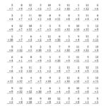 Printable 4th Grade Multiplication Worksheets Grade 4