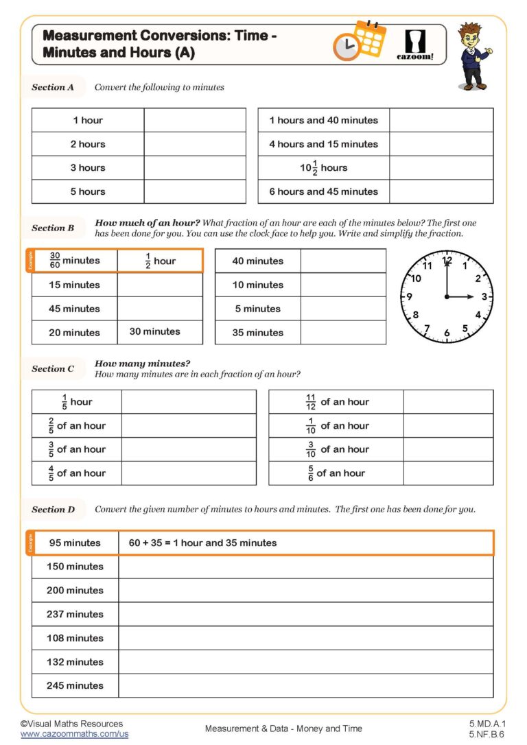 Printable Math Worksheets For 5th Grade - 5th grade math worksheets